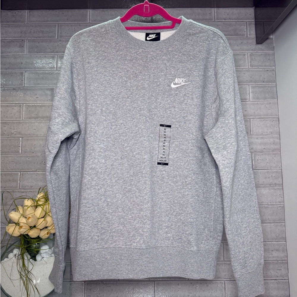 Nike Gray Crewneck Sweatshirt